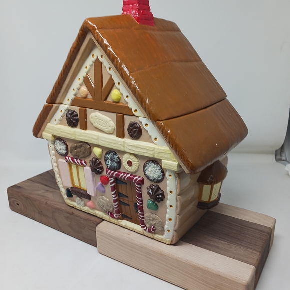 Vintage ceramiccookie jar - Picture 3 of 15